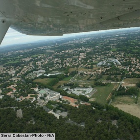 Vol en avion de Caumont à Pézénas - 18/06/2011