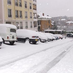 Lyon sous la neige