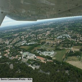 Vol en avion de Caumont à Pézénas - 18/06/2011